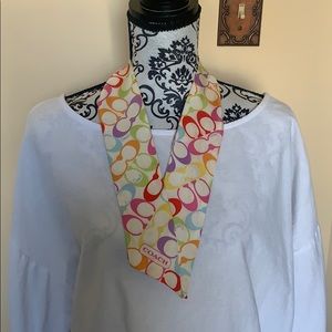 Coach Skinny Scarf